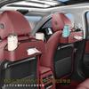 Multifunctional Car Storage Tissue Drink Car Rear Seat Car Seat Back Storage Rear Seat PU Easy Car Interior with Cell Phone Holder and 2 Hooks Box,