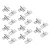 10pcs Thicken Locker Padlock Hasp Wardrobe Security Door Gate Bolt Latches Lock Bracket Hasp Furniture Door Bolts