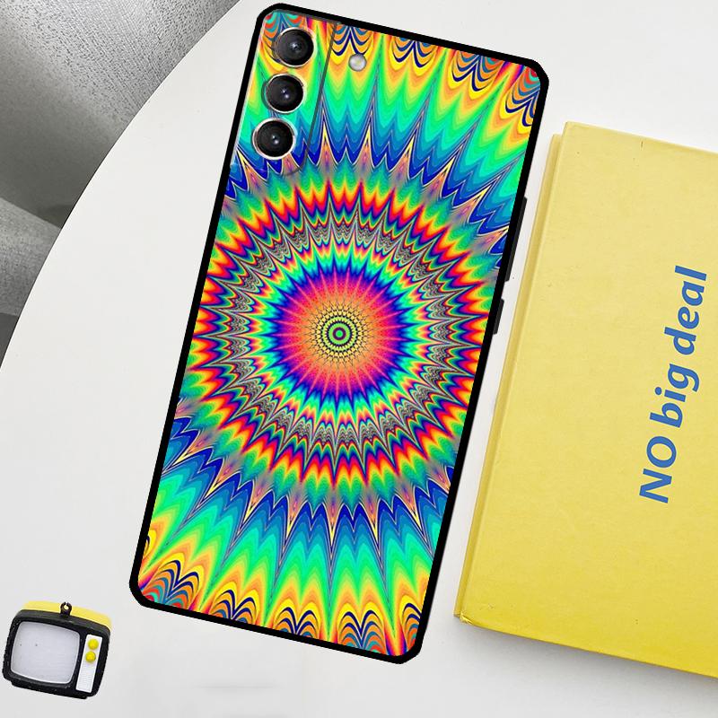 Vintage Ornament Phone Case For Samsung Galaxy S25 Ultra S20 S21 S22 S23 Plus S9 S10 S25 FE S24 Ultra Cover