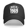 MADE IN Limited Edition Lightweight Breathable Black with White Print Perfect for Summer O Sandwich Baseball Cap