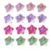Gradient Color Star Resin Charms Shiny Pentagram DIY for Earrings Hair Clips Phone Case Decor Jewelry Findings