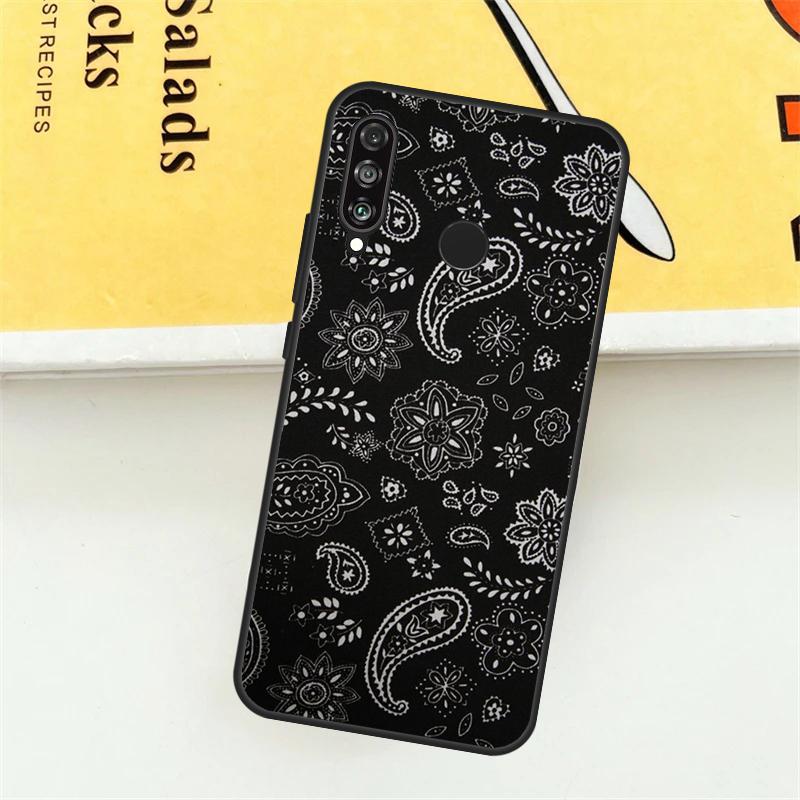 Bandana Seamless Pattern Cover For Huawei Nova 5T 9 10 SE 11i 8i 7i 3i Y61 Y91 Y60 Y70 Y90 P20 P40 Lite P30 Pro Case