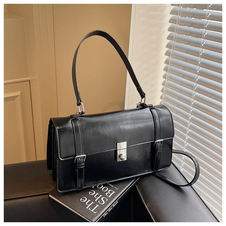 IELGY Autumn Winter Hundred Retro Fashion One-Shoulder Messenger Bag Ladies Small Square Bag