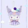 Sanrio Family My Melody Kuromi Plush Toy Pendant Cinnamoroll Hangyodon Cartoon Cute Keychain Bag Pendant Decoration Gift