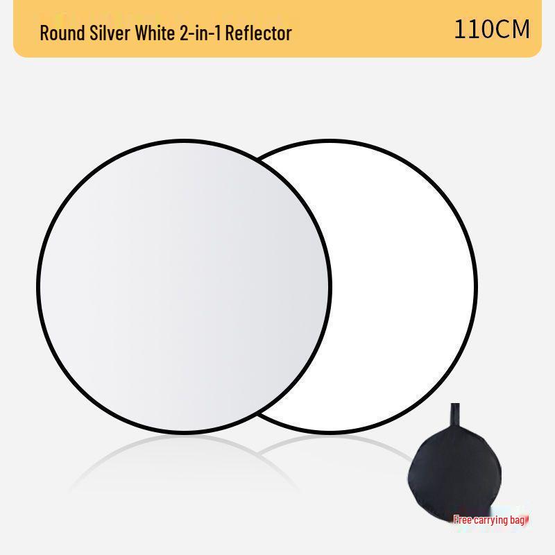 Foldable Studio Fill Light for Live Streaming & Outdoor Photography - Portable Reflector Panel