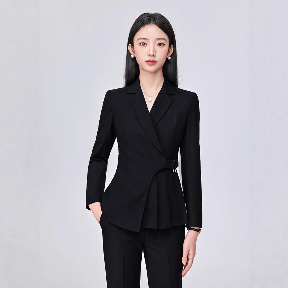 2025 Women's Premium Suit Set: Sleek Design for Professional Reception Workwear