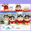 Crayon Shin Chan Shiro Daily Life Pvc Blind Box Collectible Toy For Kids And Fans