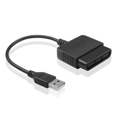 USB-Adapter für Sony PS2 zu PS3 PC Videokonverter für Gaming-Controller Joypad Gamepad PC-Videospielzubehör
