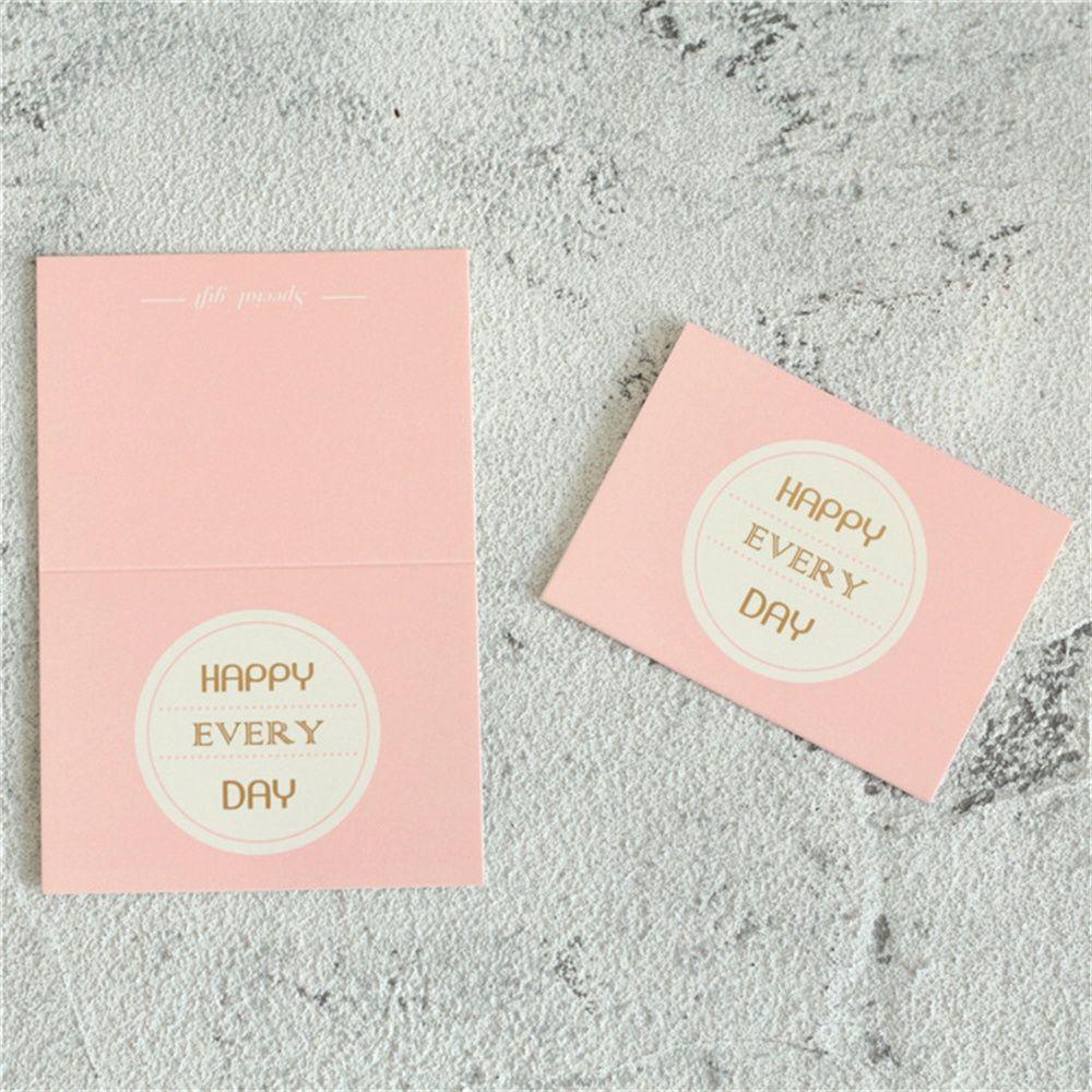 Best Wishes Birthday Valentine's Day Greeting Card Mini Greeting Card Creative Wish Card