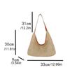 Bohemian Style Beach Handbag Handmade Shoulder Bag Cute Weave Straw Bag  Travel