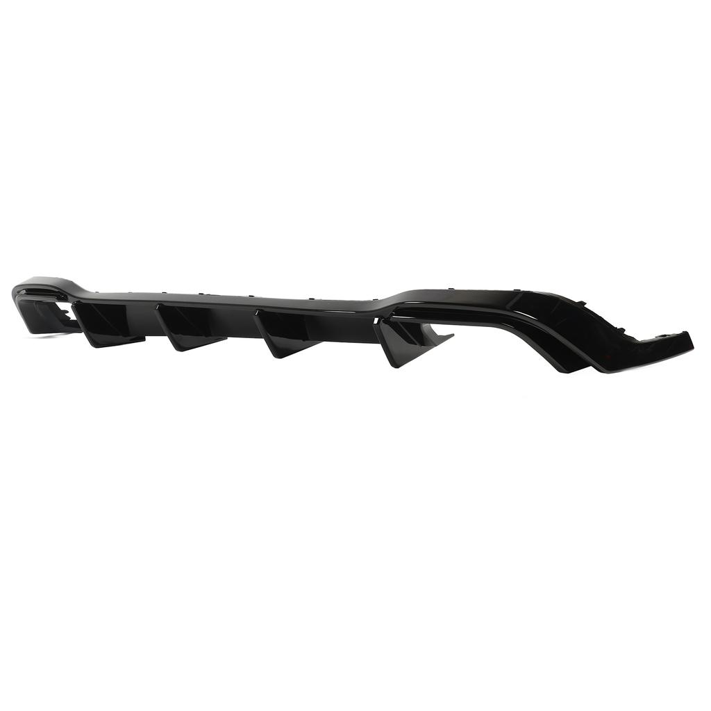 Gloss Black Maxton Style Rear Bumper Diffuser Valance Rugged Durable High Strength For MK8 2021+