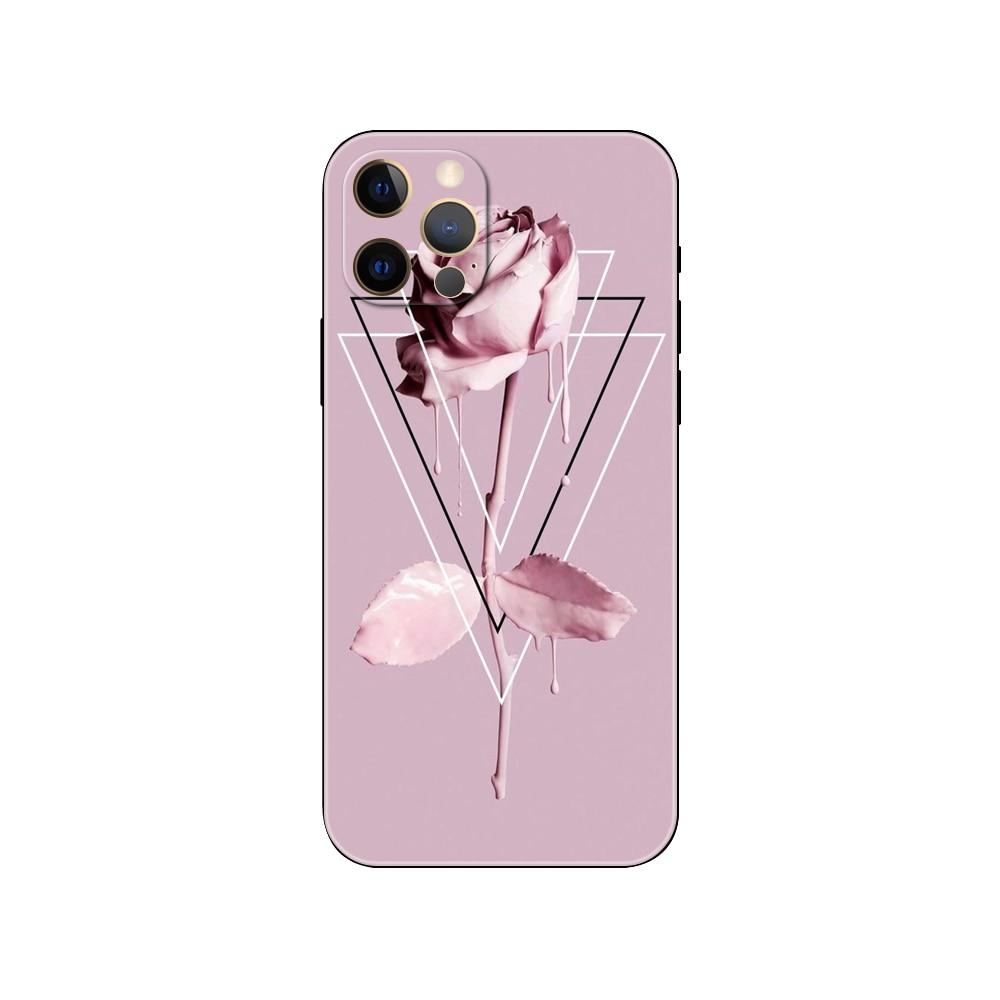 Husa de telefon cu flori de plante pentru iPhone Samsung Galaxy Redmi Xiaomi Oppo OnePlus Note SA 7 8 9 10 11 12 13 14 20 21 22 23 53 54 Pro Max Ultra TPU moale