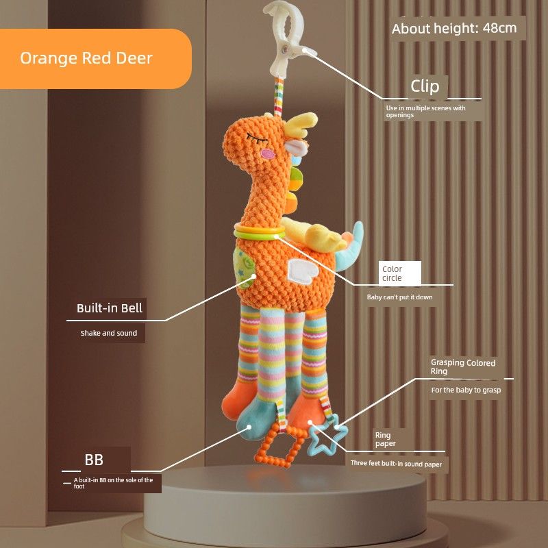 Toy Bedside Hanging Coax Rattle Stroller