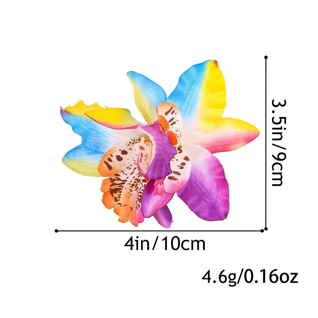 Modische simulierte Blume Haarspangen Haarnadeln für Frauen Orchidee floral Haarspangen Clips für Mädchen Damen Koreanische Haaraccessoires