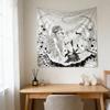 Bad Blood Literarischer Hippie Barock Wandbehang Stoff Cafe Nachttisch Taverne Nordischer Stil Dekorative Hintergrund Tapisserie