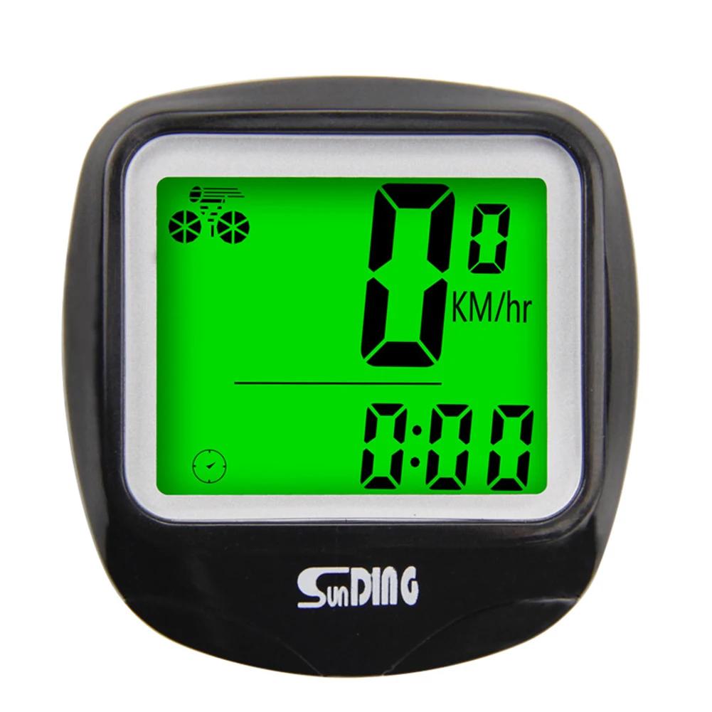 Universal Bicycle Computer with Backlight LCD Touch Screen Bicycle Speedometer Wired for Outdoor Riding Bicycle Accessories