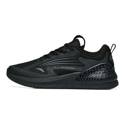 C37+ Soft Sole Fabric Shock Absorbing Non-Slip Wear-Resistant Breathable Lightweight Low-Top Running Shoes Men Sneaker Black 912235537-6