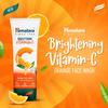 Himalaya Brightening Vitamin C Orange Face Wash 100ml Natural Radiance Boosting Cleanser for Dull Skin Removal