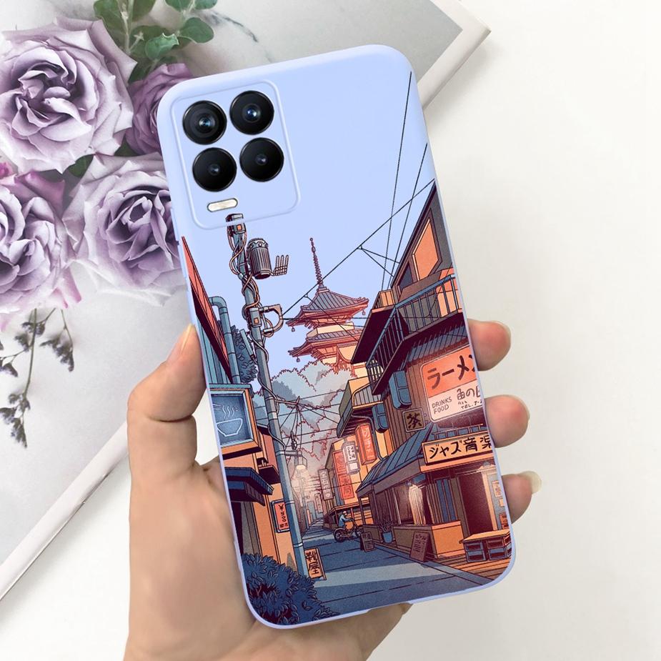 

For Realme 8 4G Case Realme 8i Cute Fashion Painted Cover Soft Silicone Phone Case For Realme 8 Pro Realme8 8i Back Cover Bumper Realme 8 Pro