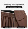 Retro Pear-Shaped Wide-Leg Harem Pants for Plus Size Women - Slimming Carrot Style