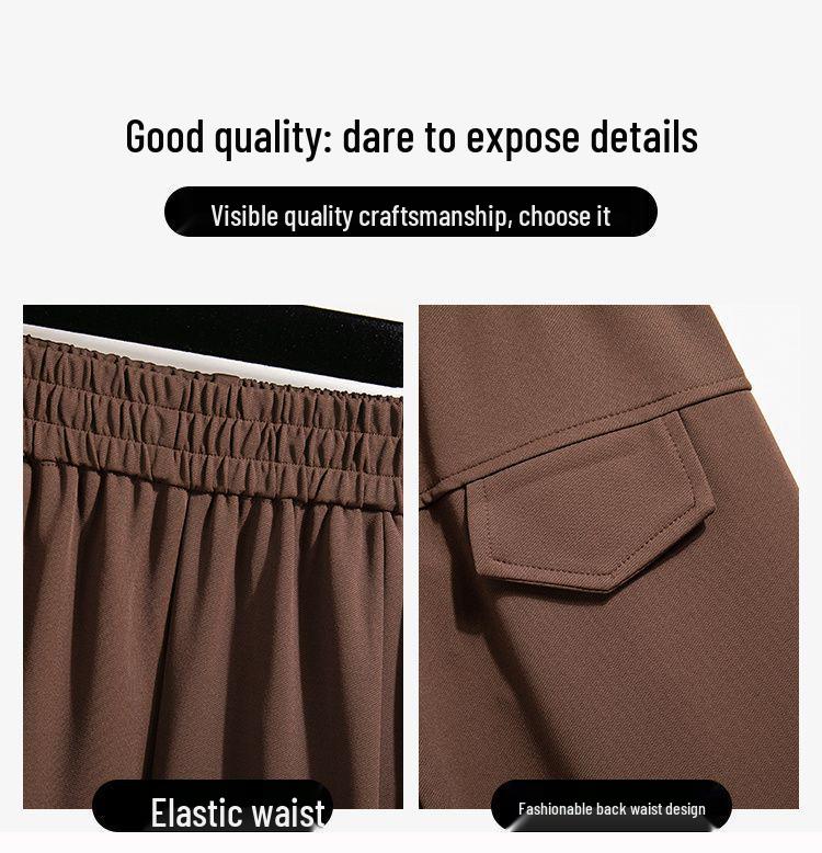 Retro Pear-Shaped Wide-Leg Harem Pants for Plus Size Women - Slimming Carrot Style