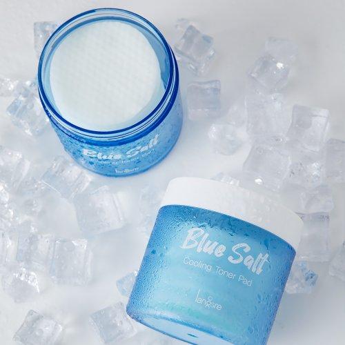 Blue Salt BHA PHA keratin clinical trial completed mildly acidic cooling toner pad 70 sheets