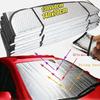 Car Front Window Sunshade UV Protection Shade Sun Protector Windshield Visor Cover Auto Curtain Sunshade Accessories