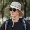 Anti-UV Bucket Hat Mesh Beach Hat New Fishing Cap  Gift