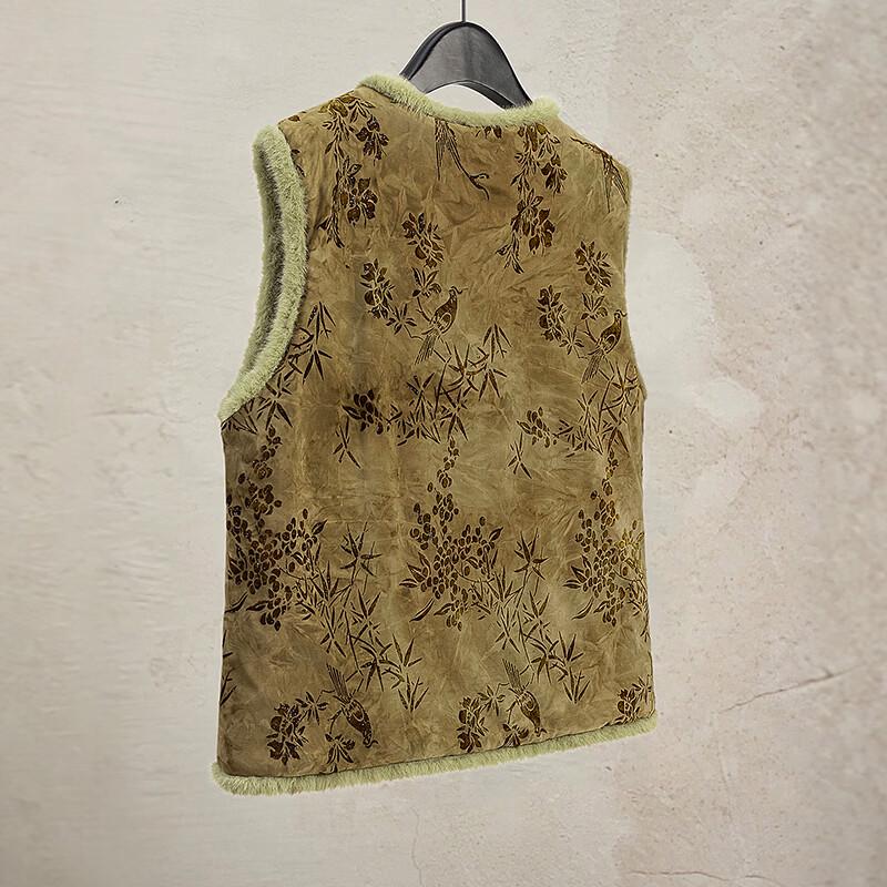Cypress House New Chinese Style Buttoned Vest