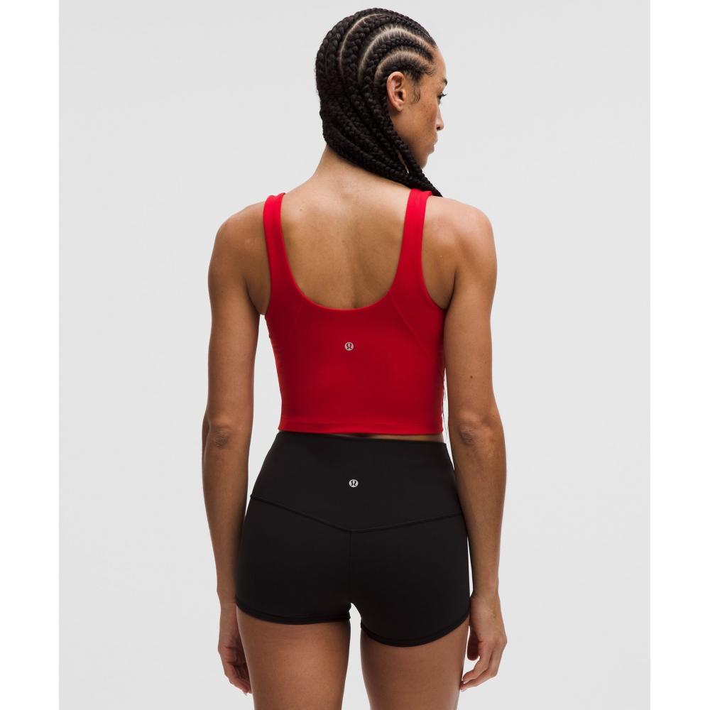 Lululemon Align  TAnk Top  Light Support  A B Cup Oxford Red