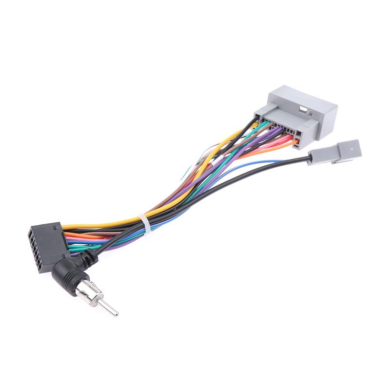 Android Car Power Navigation Cable 16Pin Modified Line Adapter For Honda Fit City Crv/Hrv Jazz Harness Line Accessories