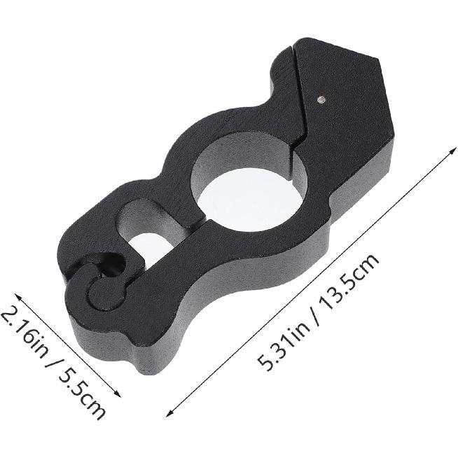 GLEAVI 1 Set Hupenschloss Gashebelschloss für Motorrad Motorradschloss Motorradzubehör Motorrad-Lenkerschloss Motorrad-Griffschloss Motorrad