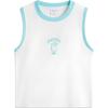 Li Ning Disney Collaboration Monsters University Series Color Block Letter Round Neck Comfortable Breathable Sports Vest Women Vest AVSU470-1