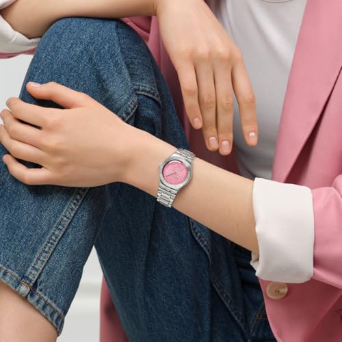 Swatch IRONY MEDIUM PETAL CHARM YLS234G Women's Wristwatch, Gray