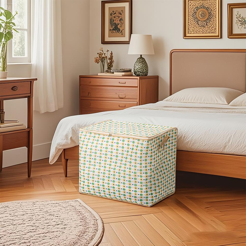 Foldable Clothes Quilt Storage Bag with Handles Home Moving Storage Bag  for Cupboard