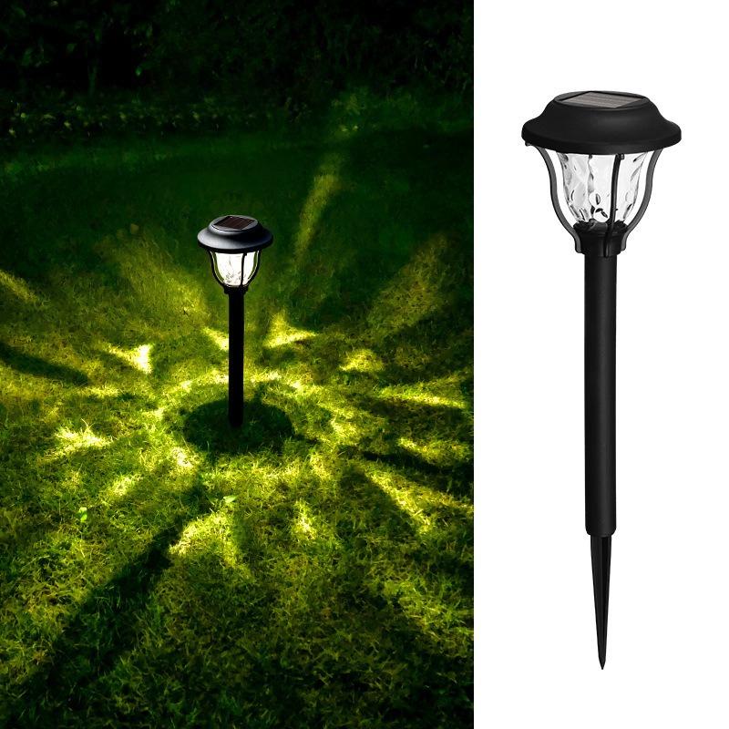 Solar LED Landscape Spike Light Outdoor Hollow Projection Tree Light Motion Sensor Lawn Stake Lamp Garden Patio Decor