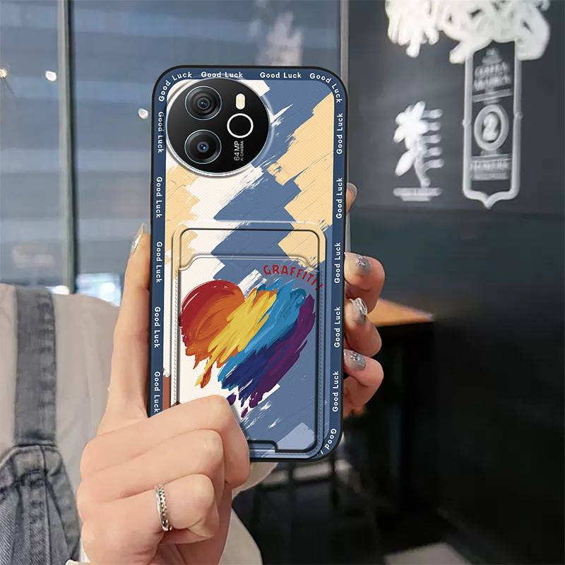 Back Cover Waterproof Phone Case For Blackview Shark8/Oscal Tiger12 Silicone Durable Graffiti Protective Soft Case TPU