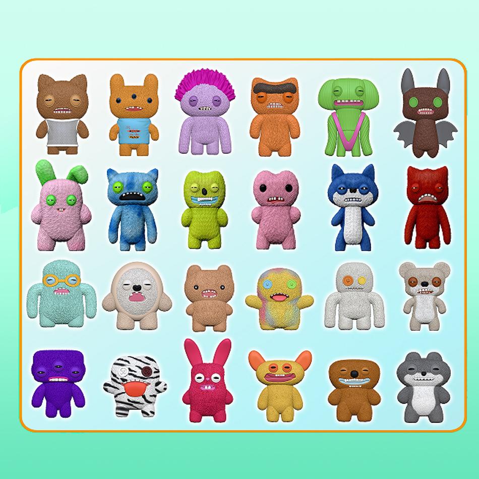 Fuggler Zahnmonster Serie Blind Box Humorvolles Hässliches Actionspielzeug Kreatives Blindes Sammlermodell Puppen Cartoon Modisches Überraschungsgeschenk