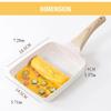 Nonstick Rectangular Pan Japanese Omelette Egg Roll Pans with Detachable Anti Scalding With Handle Kitchen Tools