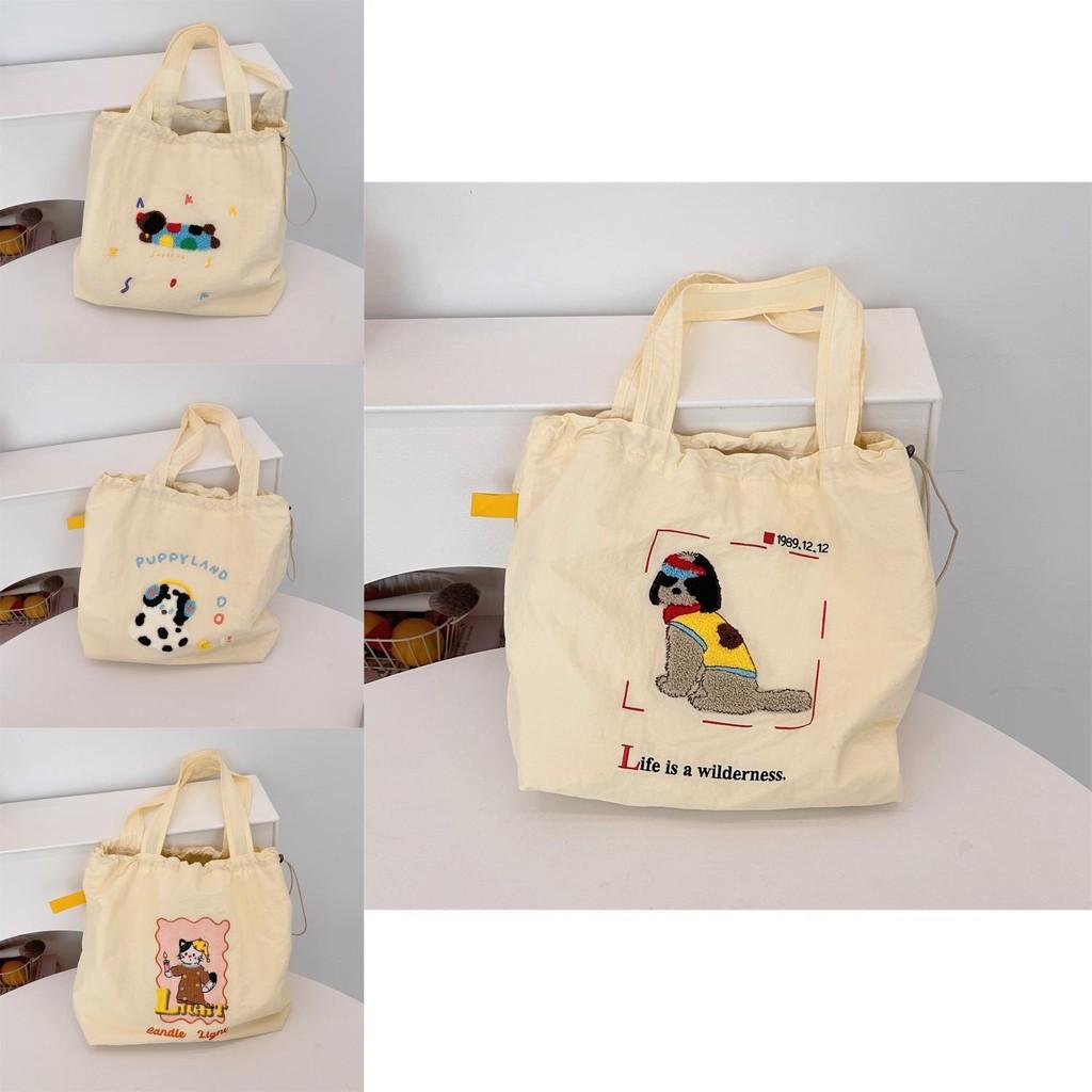 Adorable Korean Style Casual Tote Bag Perfect For Travel And School With Spacious Design