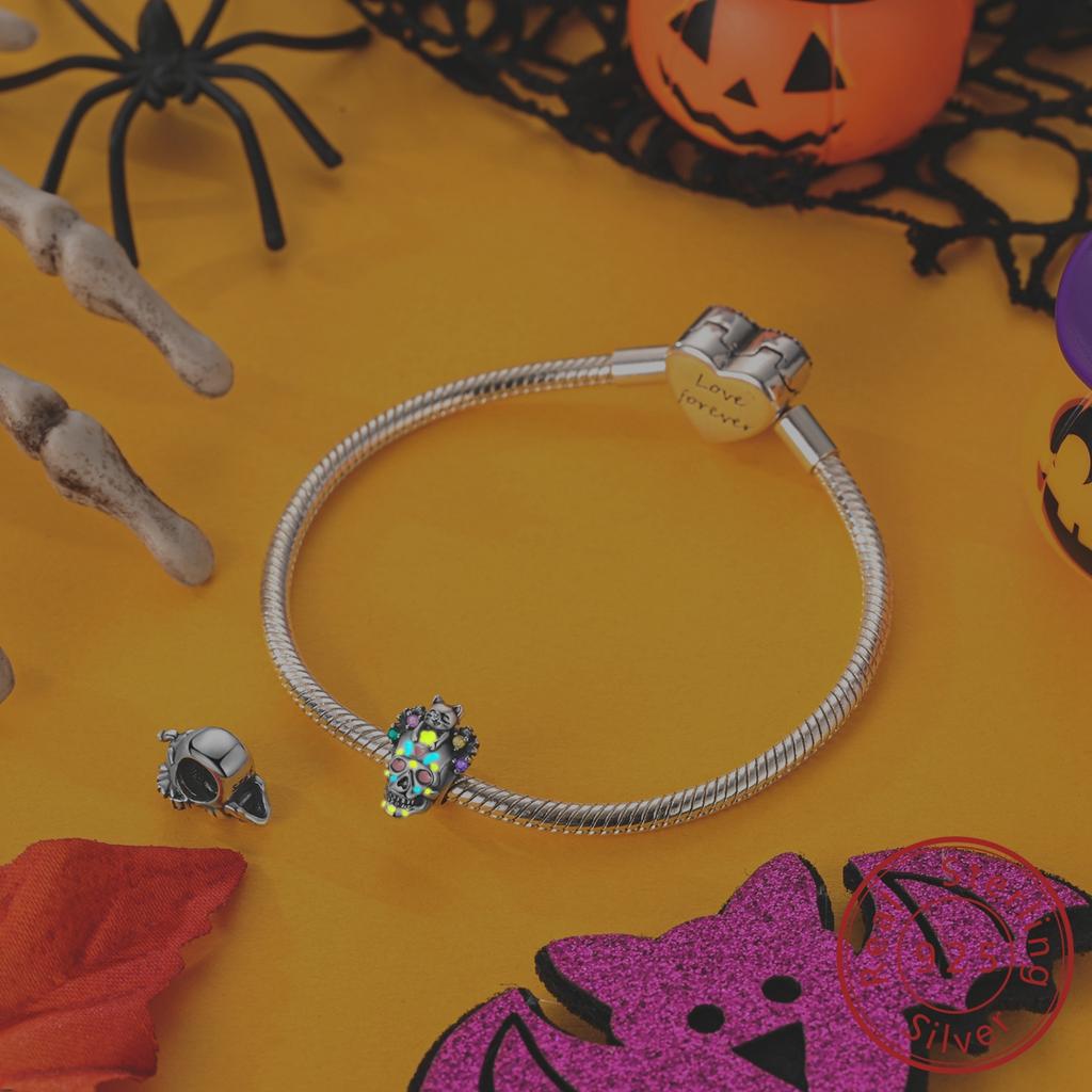 Kupfer Katzen Skelett Palme Schmetterling Anhänger Perlen Anhänger Perlen Anhänger Kompatibel Mit Armbändern Anhänger DIY Schmuck Geschenk für Frauen