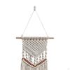 Bohemian Tapestry Hand Woven Farmhouse Chic Tassels Ornaments Macrame Wall Hanging