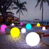 PVC Luminous Inflatable Beach Ball - 16 Colors for Outdoor and Pool Play