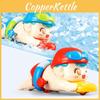 Baby Development Toy With Springloaded Surfing Boy For Crawling And Early Learning