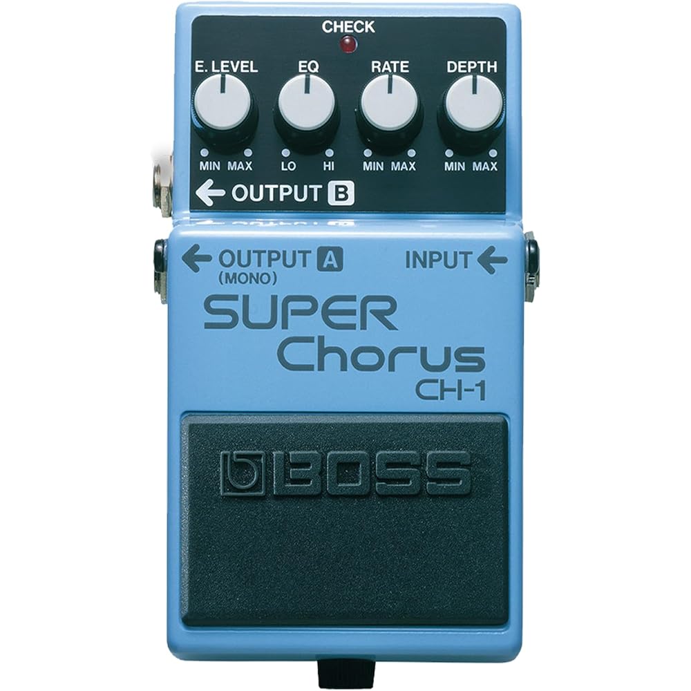 BOSS Super Chorus CH-1 Guitar Effects Pedal Analog Sound Compact Design