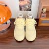 2025 new spring college style cute graffiti versatile bread shoes women's sports and leisure lightweight skateboard shoes women's shoes