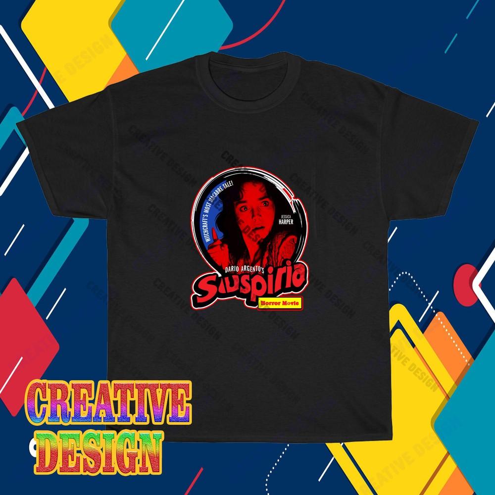 

New Suspiria 1977 Horror Movie Logo T-Shirt Funny Size S to 5XL 3XL