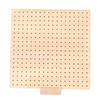 Crochet Blocking Board for Knitting Rubber Wood Crochet Square Blocking Mat with 20 Rod Pins 23.5cm
