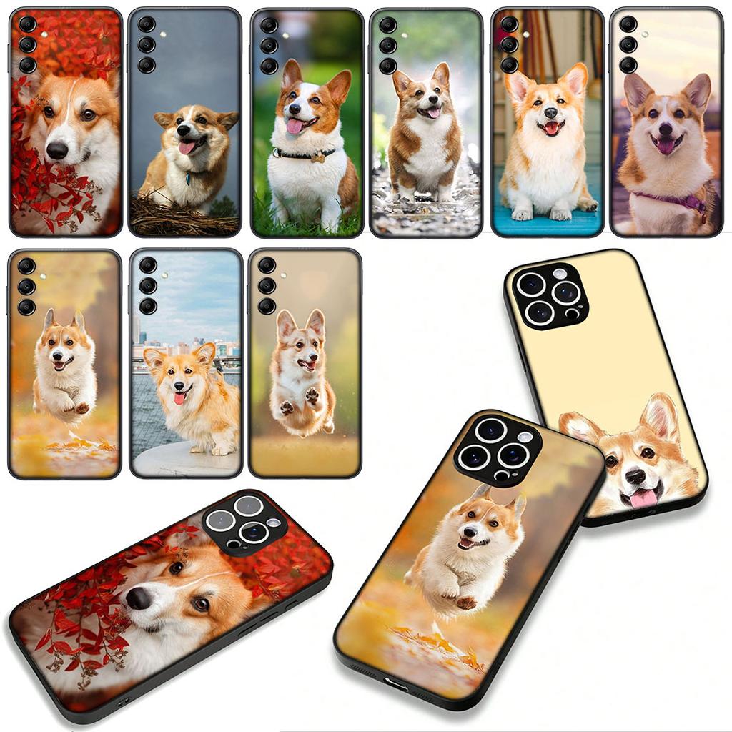 Handyhülle Hund Niedlich Corgi Hülle für Xiaomi Redmi Note 15 11 9 10 Pro Plus A5 9A 9T 10A 10C 9C NFC 15C 8T Hülle