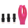 3 Sizes Fascia Massager Head Massage Gun Heads With 4 Fingers Artificial Hand Silicone Head Washable Massage